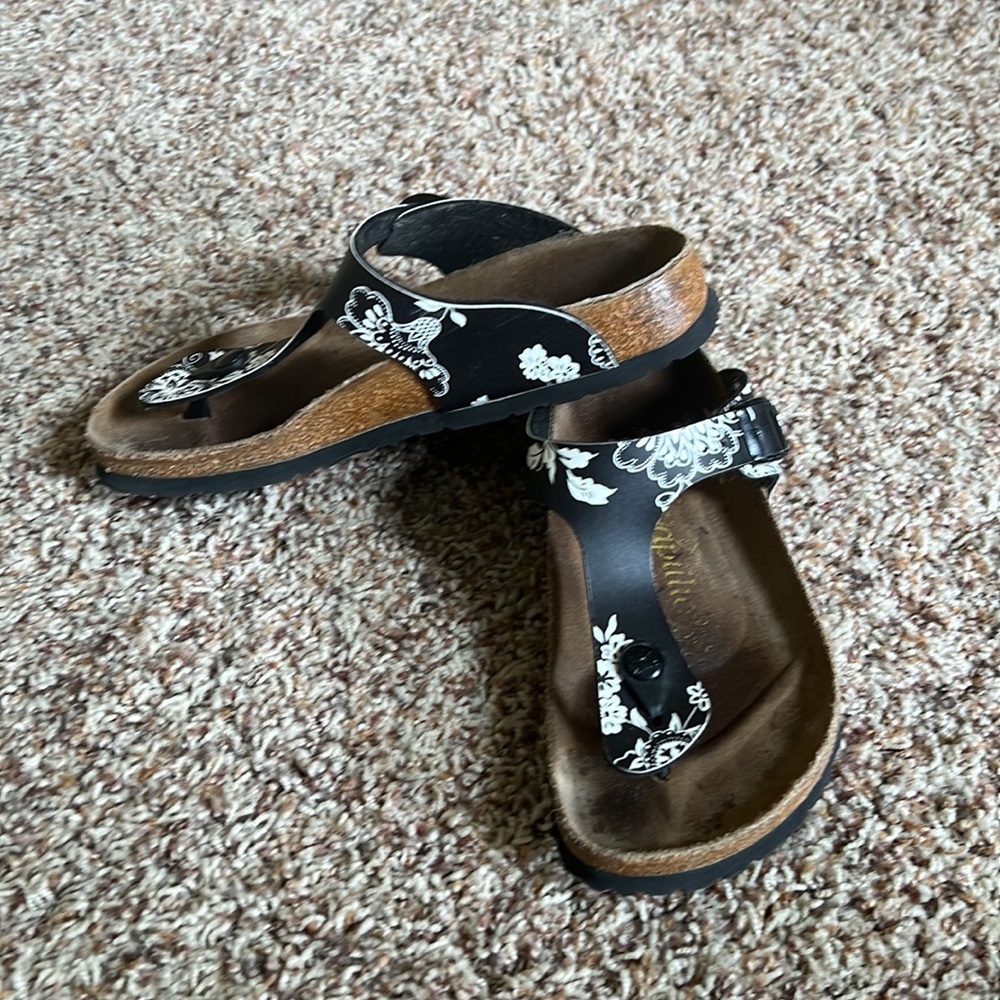 Pre Loved! Birkenstock Papillio Thong Sandals! Size 38 Regular. - Picture 12 of 12